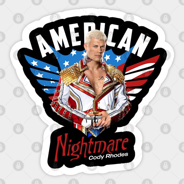 American Nightmare Sticker by lightsdsgn